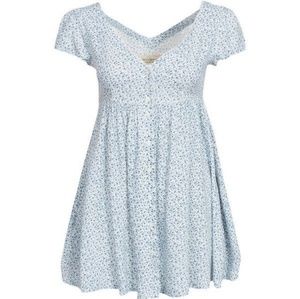 Ralph Lauren's D&S Floral Button Babydoll dress